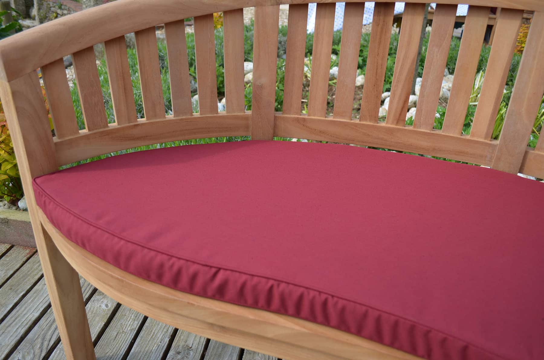 Garden Banana Bench Cushion
