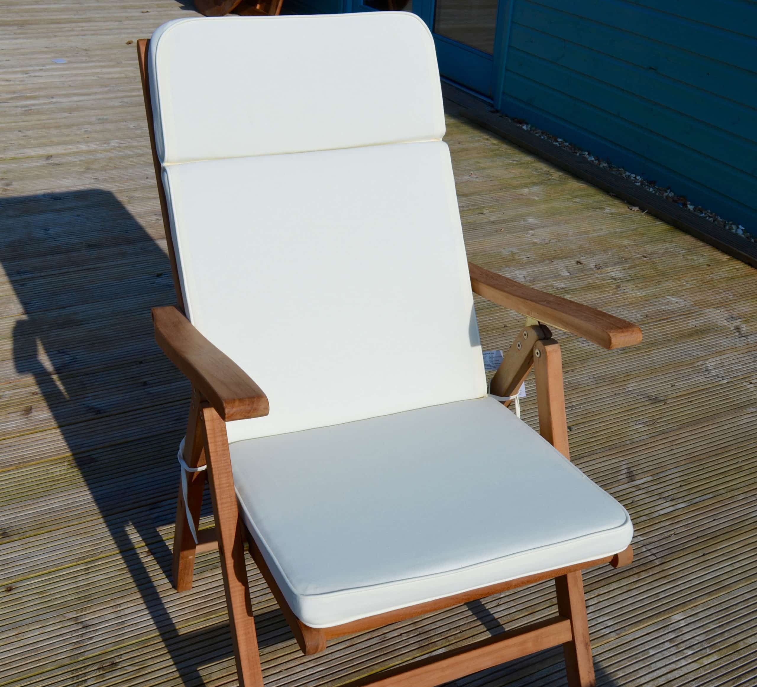 Garden Recliner Chair Cushion