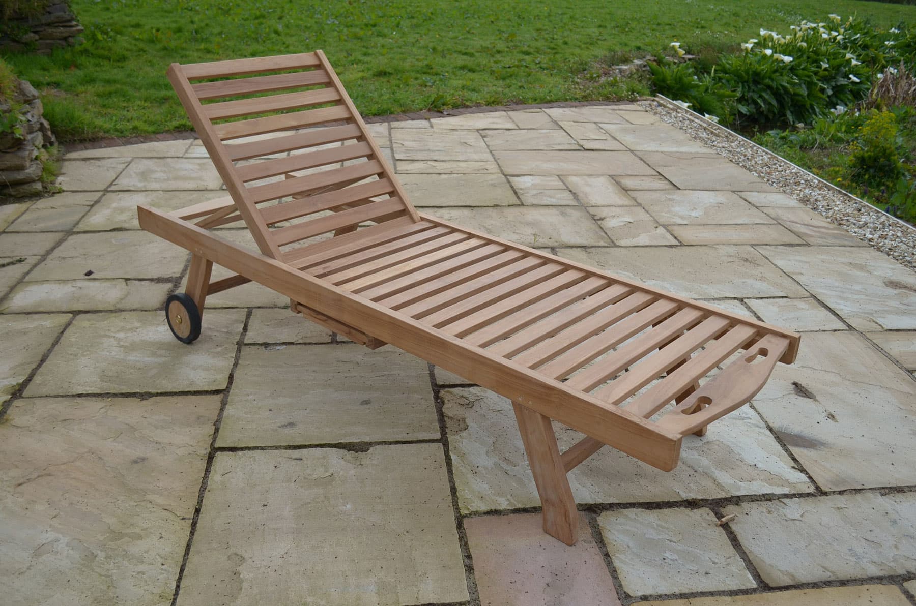 Oxford - Teak Sun Lounger