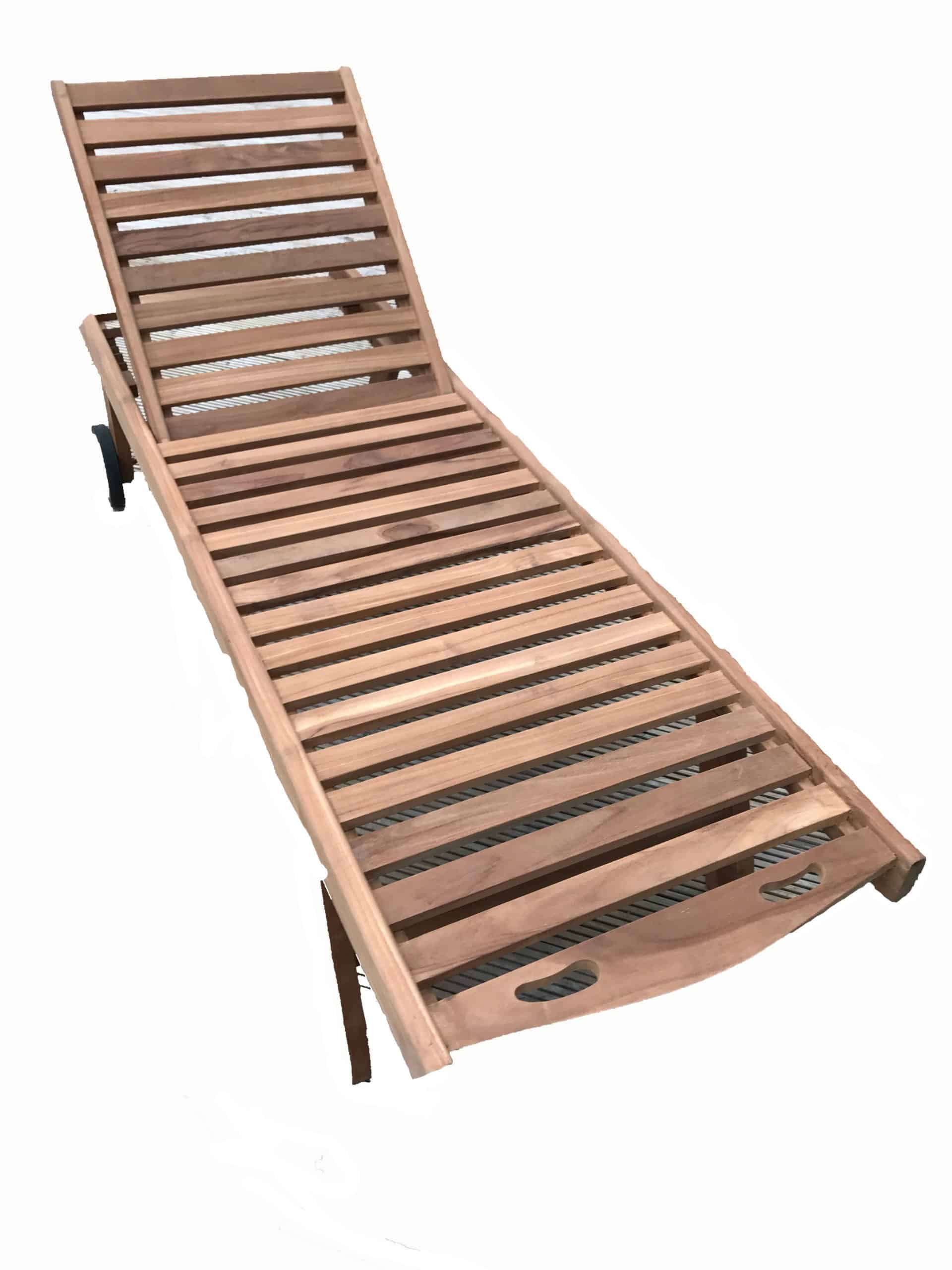 Oxford - Teak Sun Lounger