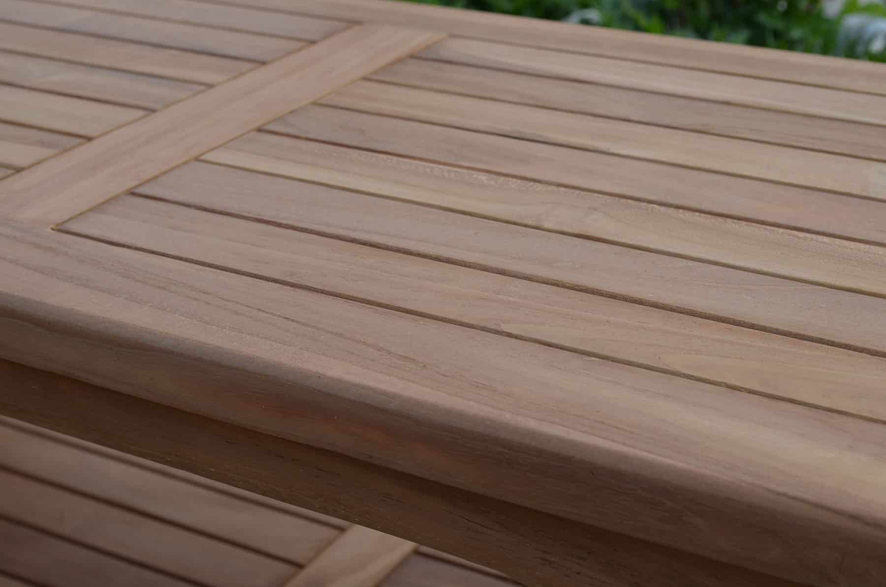 Malmesbury | 90cm Rectangular Teak Coffee Table with Shelf