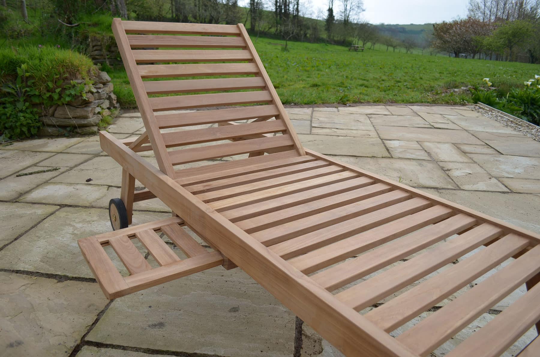 Oxford - Teak Sun Lounger