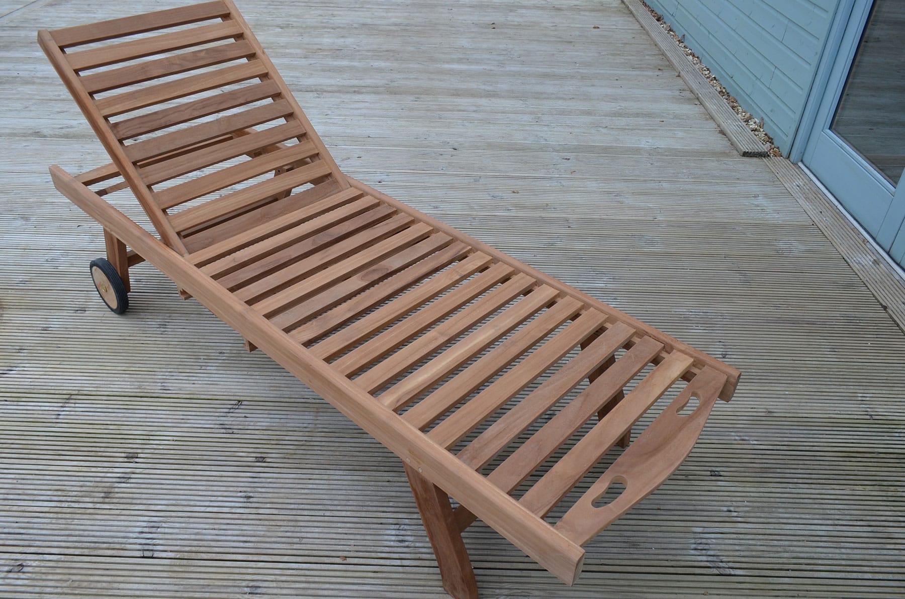 Oxford - Teak Sun Lounger