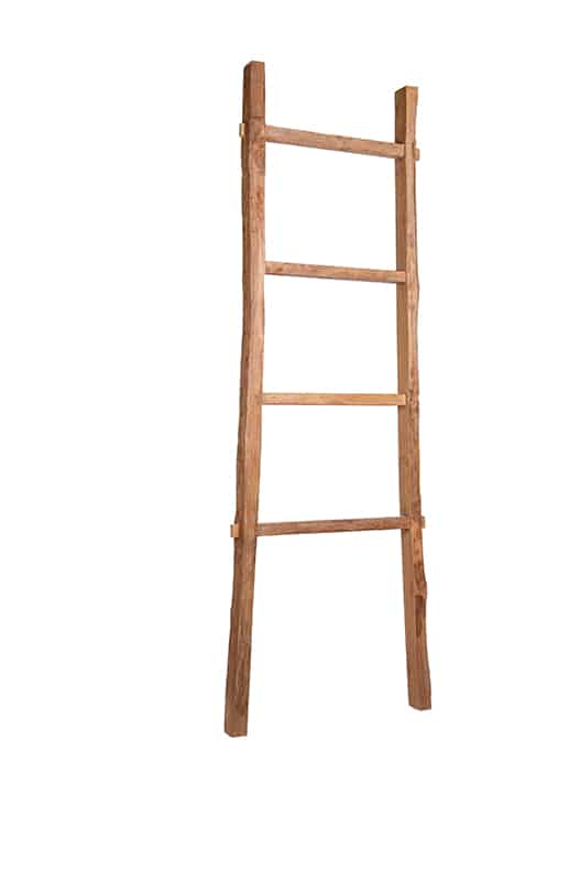 Reclaimed Wood Hanging Ladder - 170cm