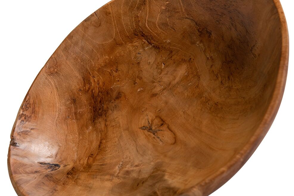 Reclaimed Teak Root Fruit Bowl