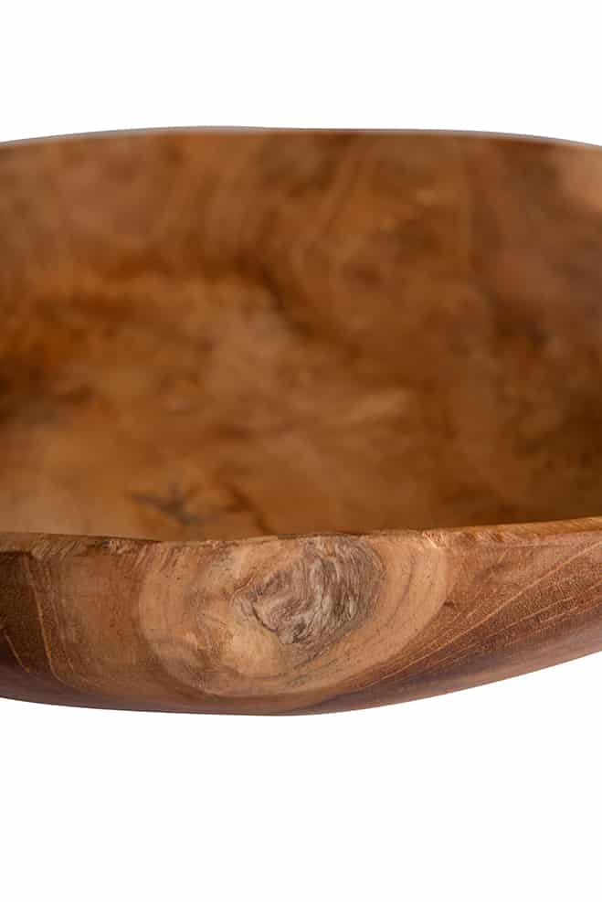 Reclaimed Teak Root Fruit Bowl