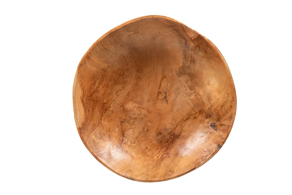 Reclaimed Teak Root Fruit Bowl