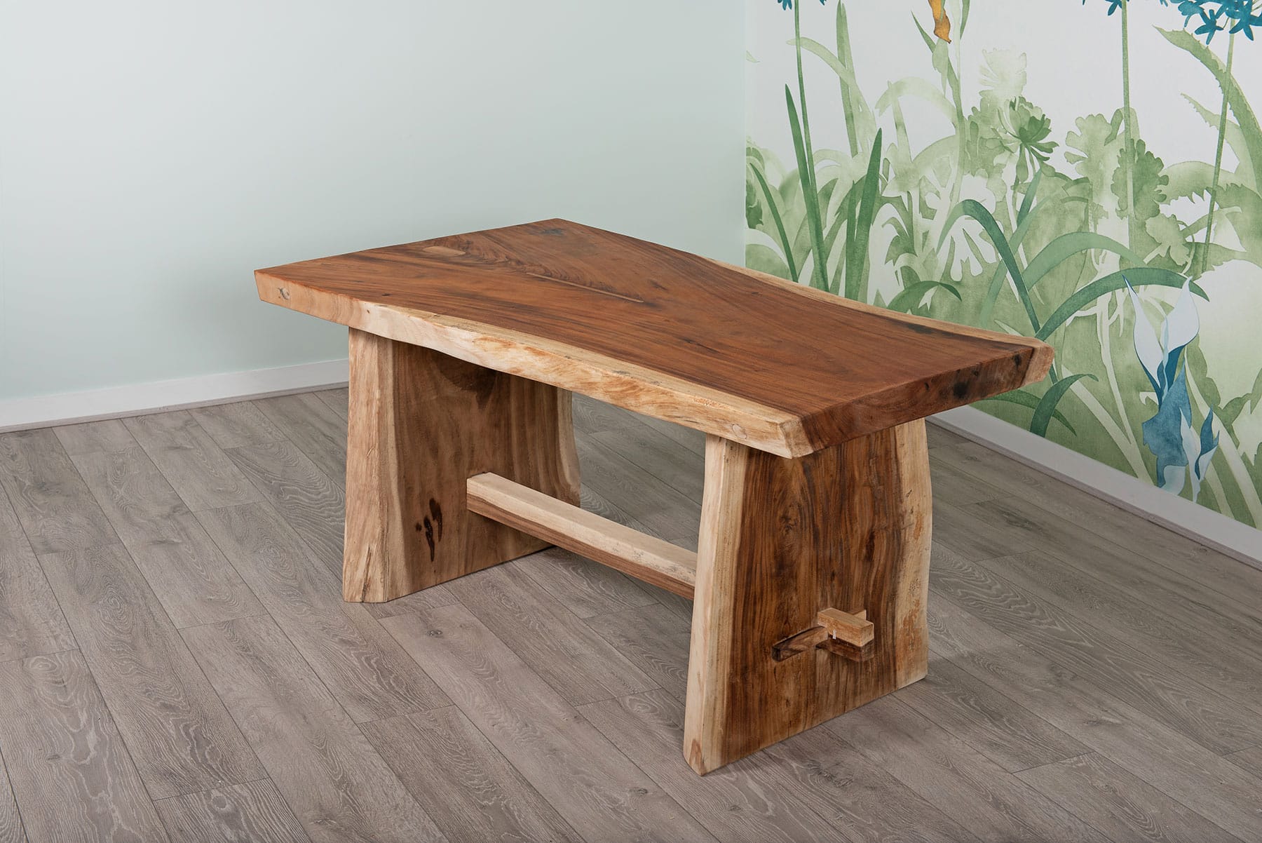 3m Live Edge Dining Table - Suar Wood - Seats up to 12 People