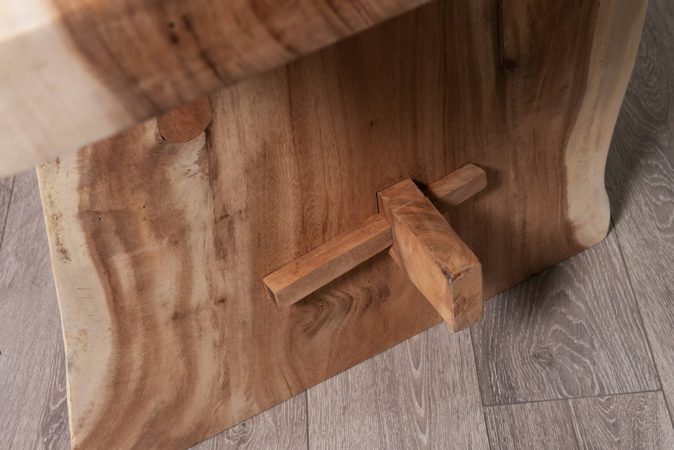 3m Live Edge Dining Table - Suar Wood - Seats up to 12 People