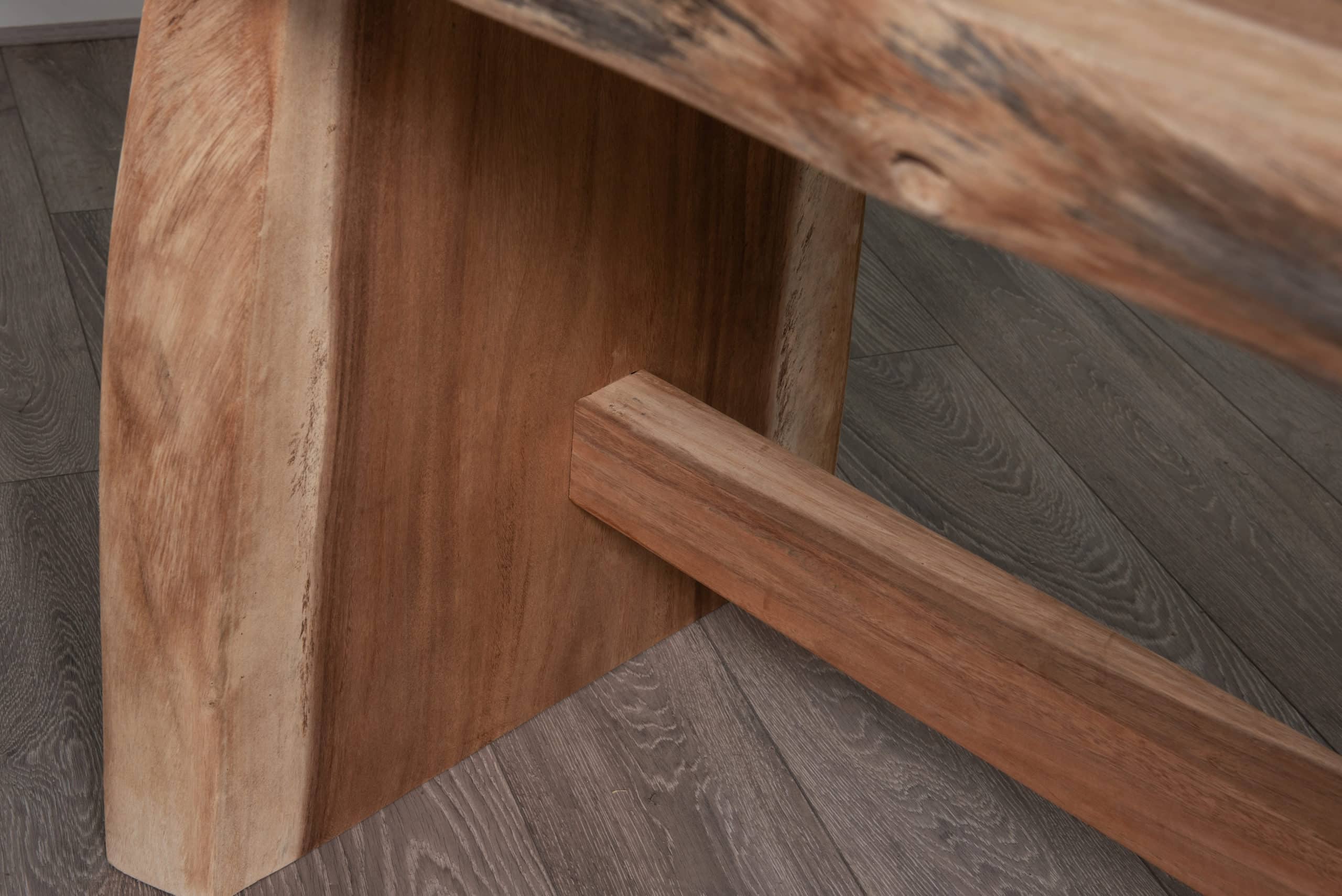 3m Live Edge Dining Table - Suar Wood - Seats up to 12 People