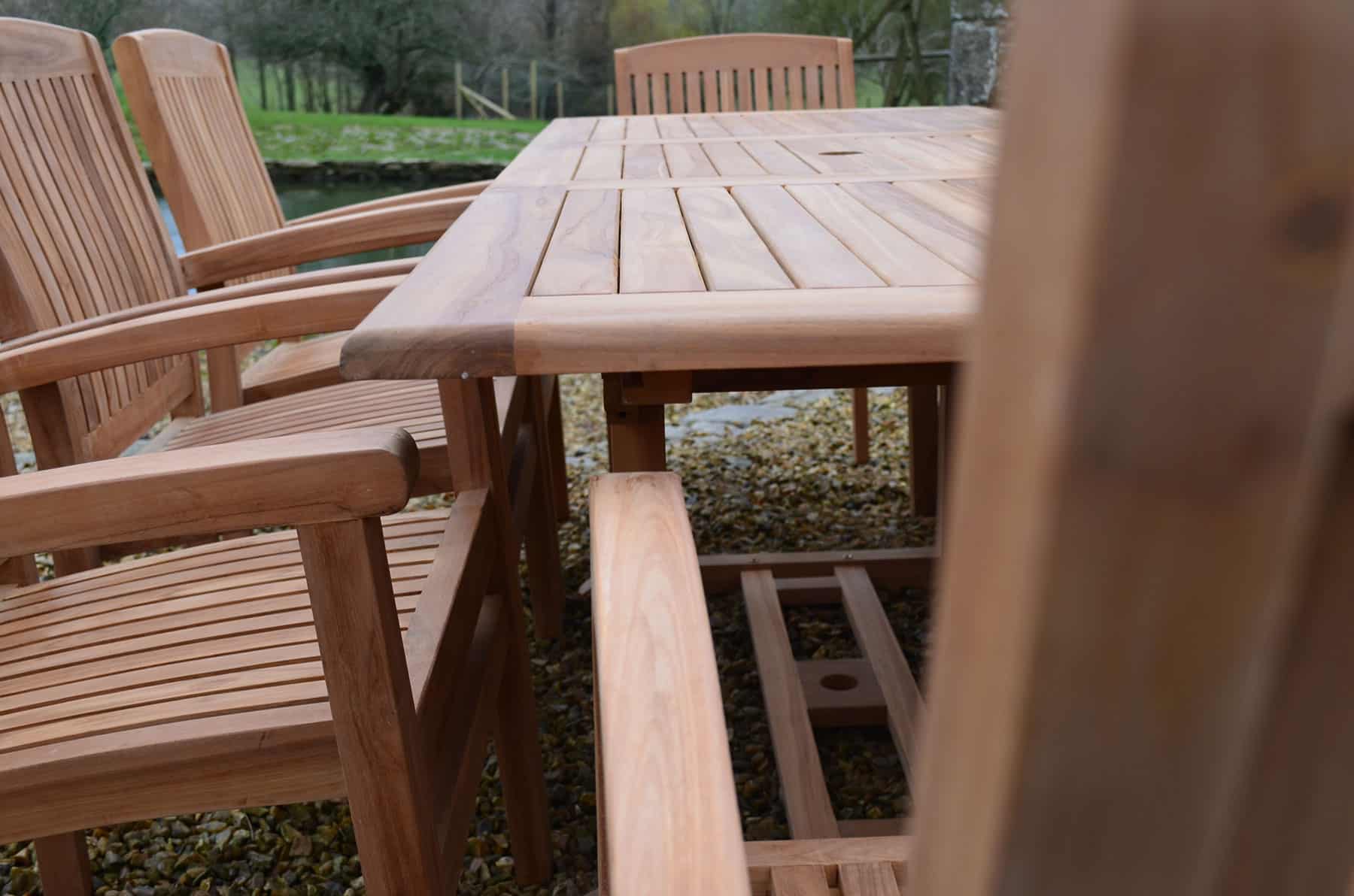 Marlborough - Teak Garden Armchair - Stackable