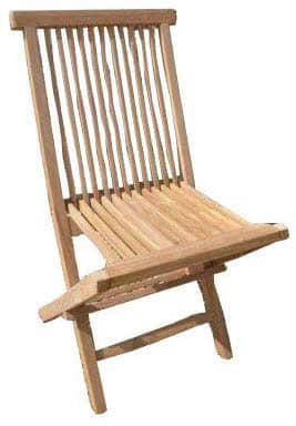 Oxford - Teak Folding Garden Chair - Pack of 2