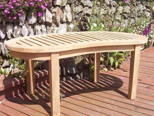 Bath | Teak Banana Coffee Table
