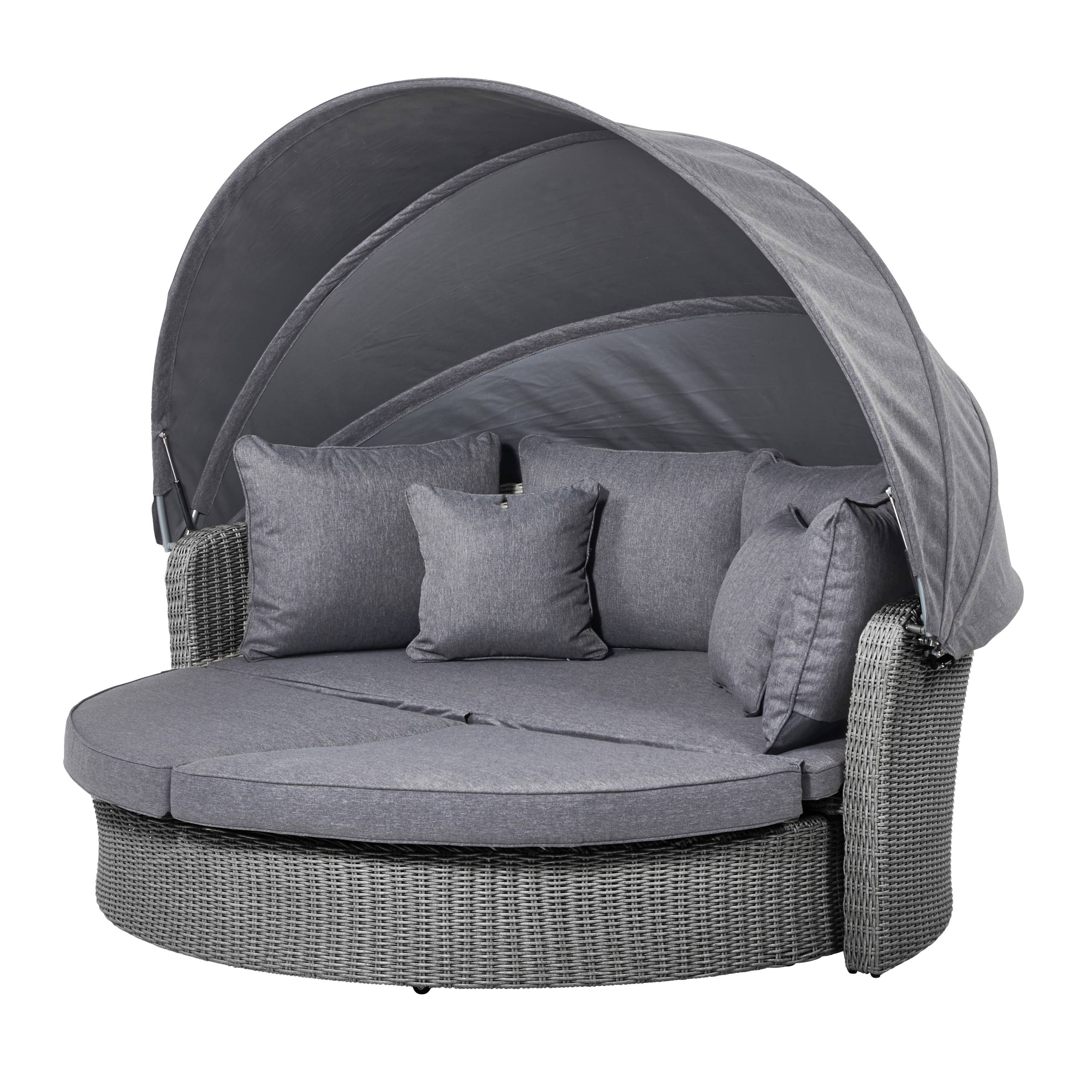 Bermuda Outdoor Day Bed – Slate Grey