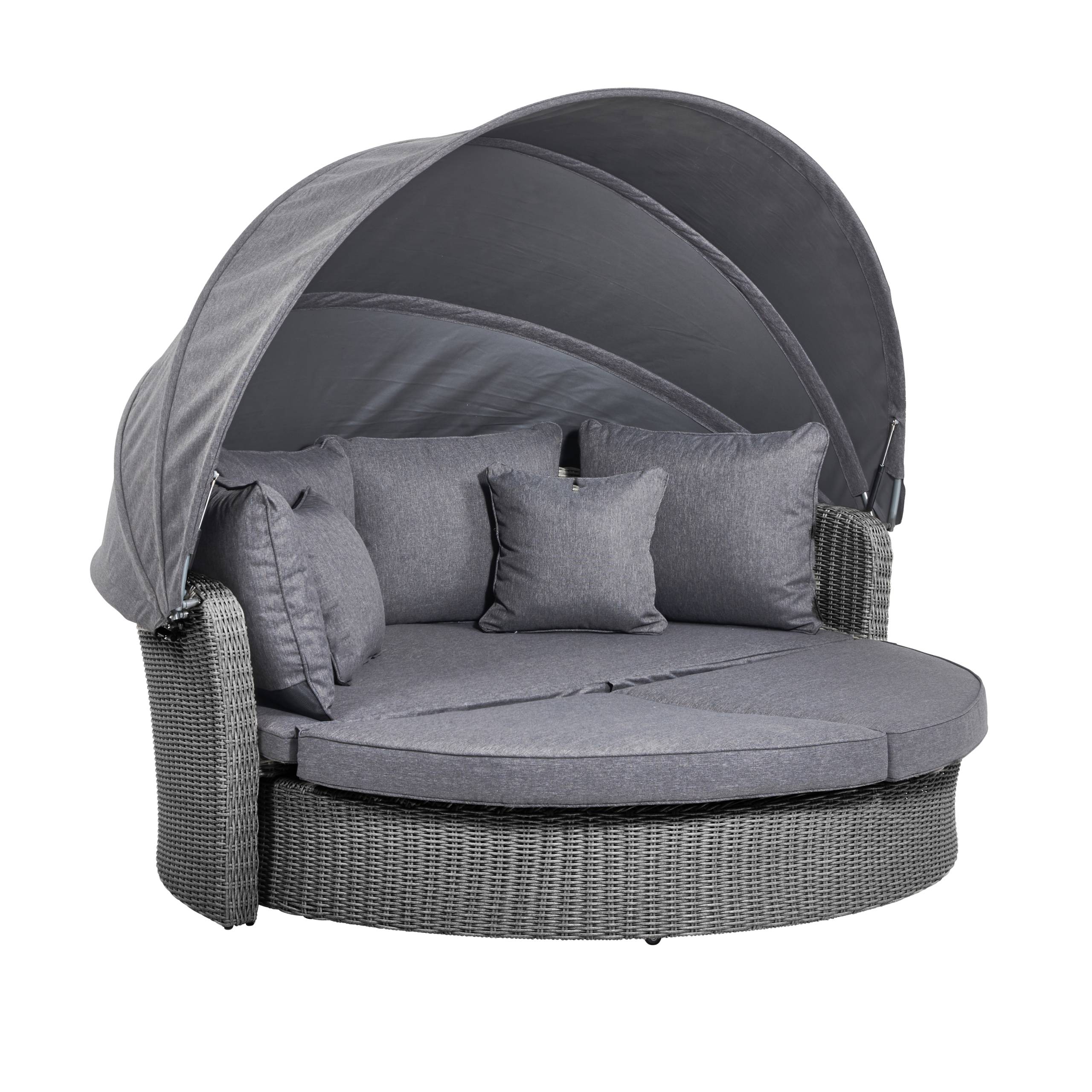 Bermuda Outdoor Day Bed – Slate Grey