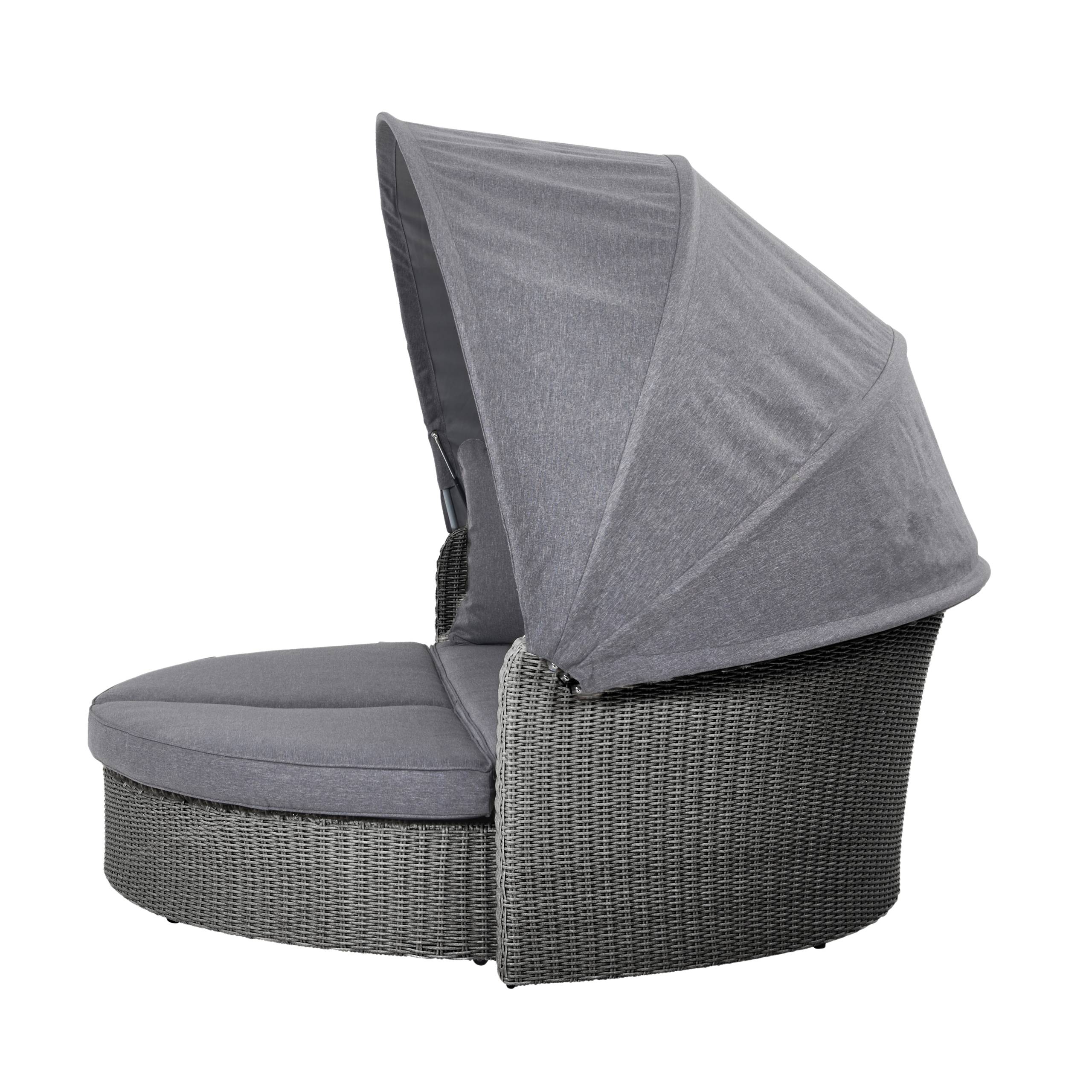 Bermuda Outdoor Day Bed – Slate Grey