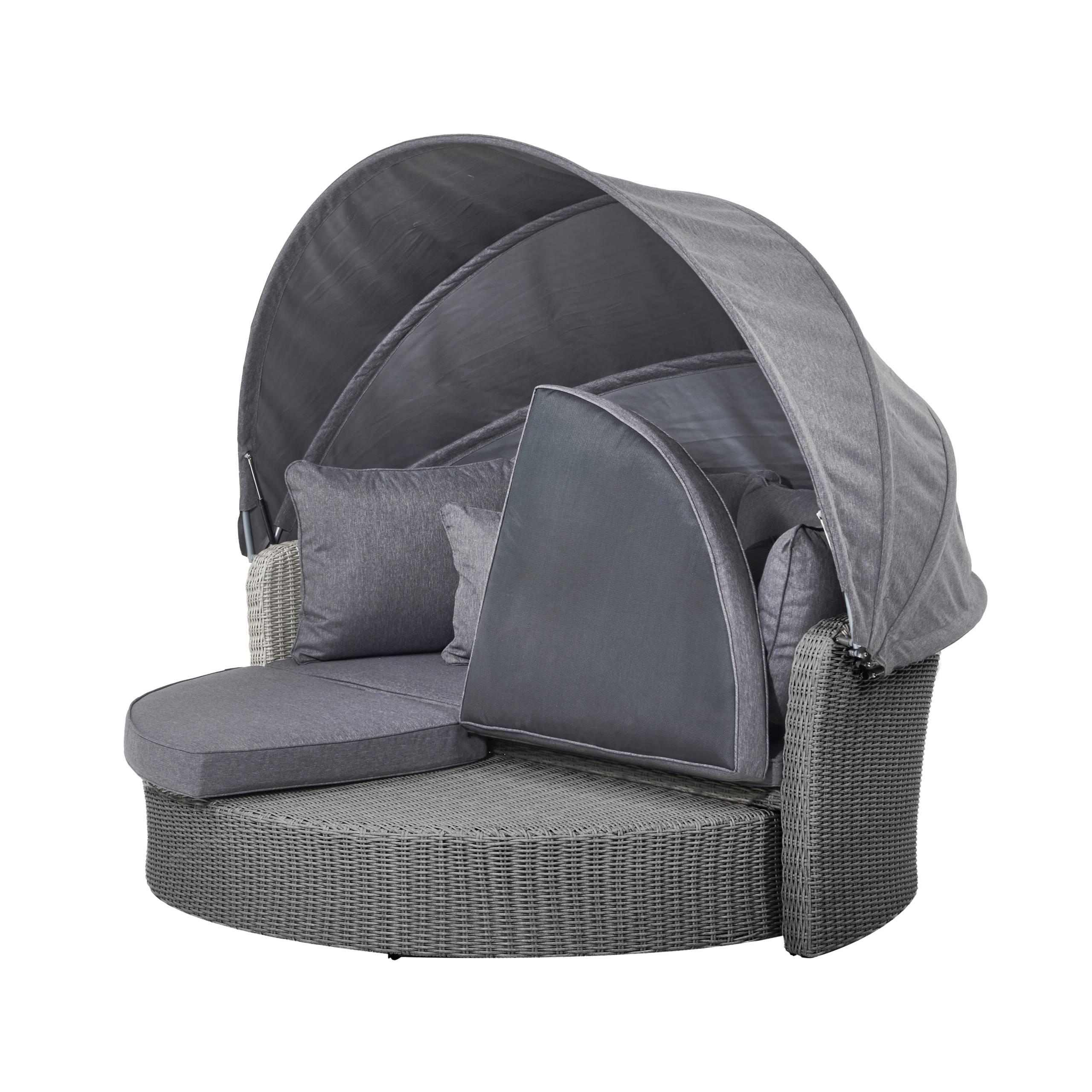 Bermuda Outdoor Day Bed – Slate Grey