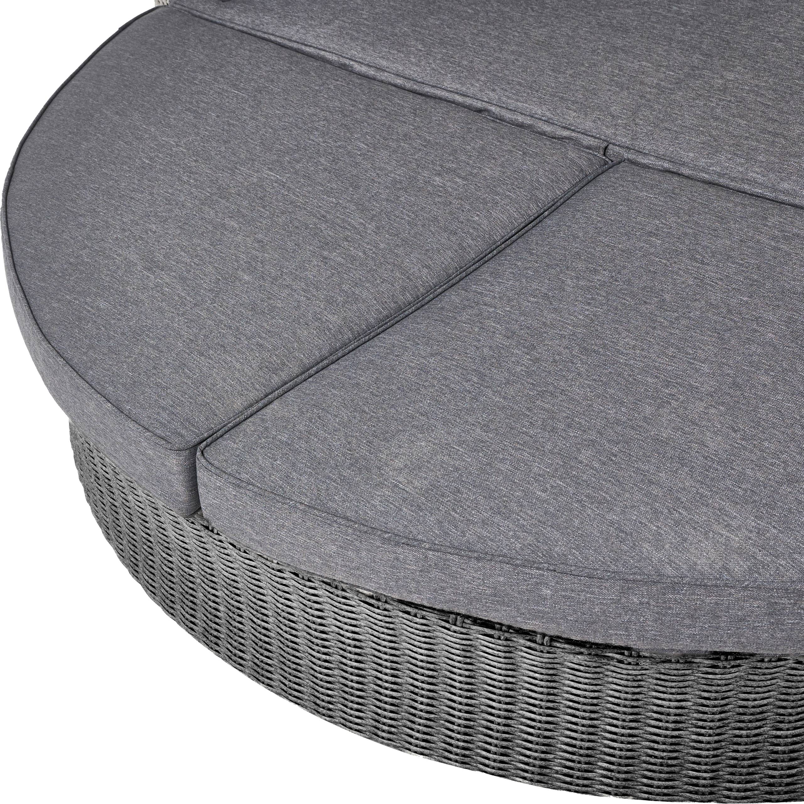 Bermuda Outdoor Day Bed – Slate Grey