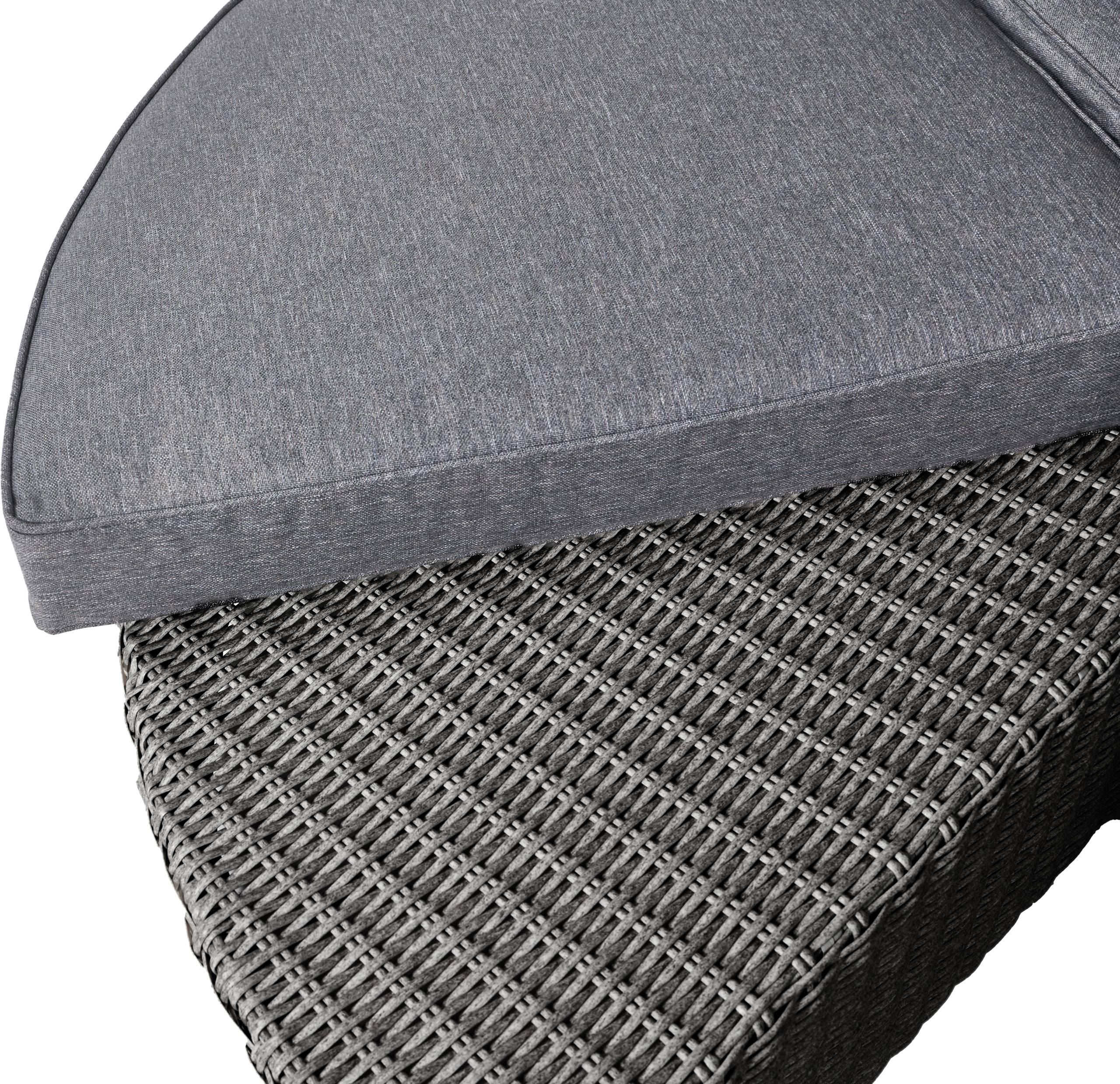 Bermuda Outdoor Day Bed – Slate Grey