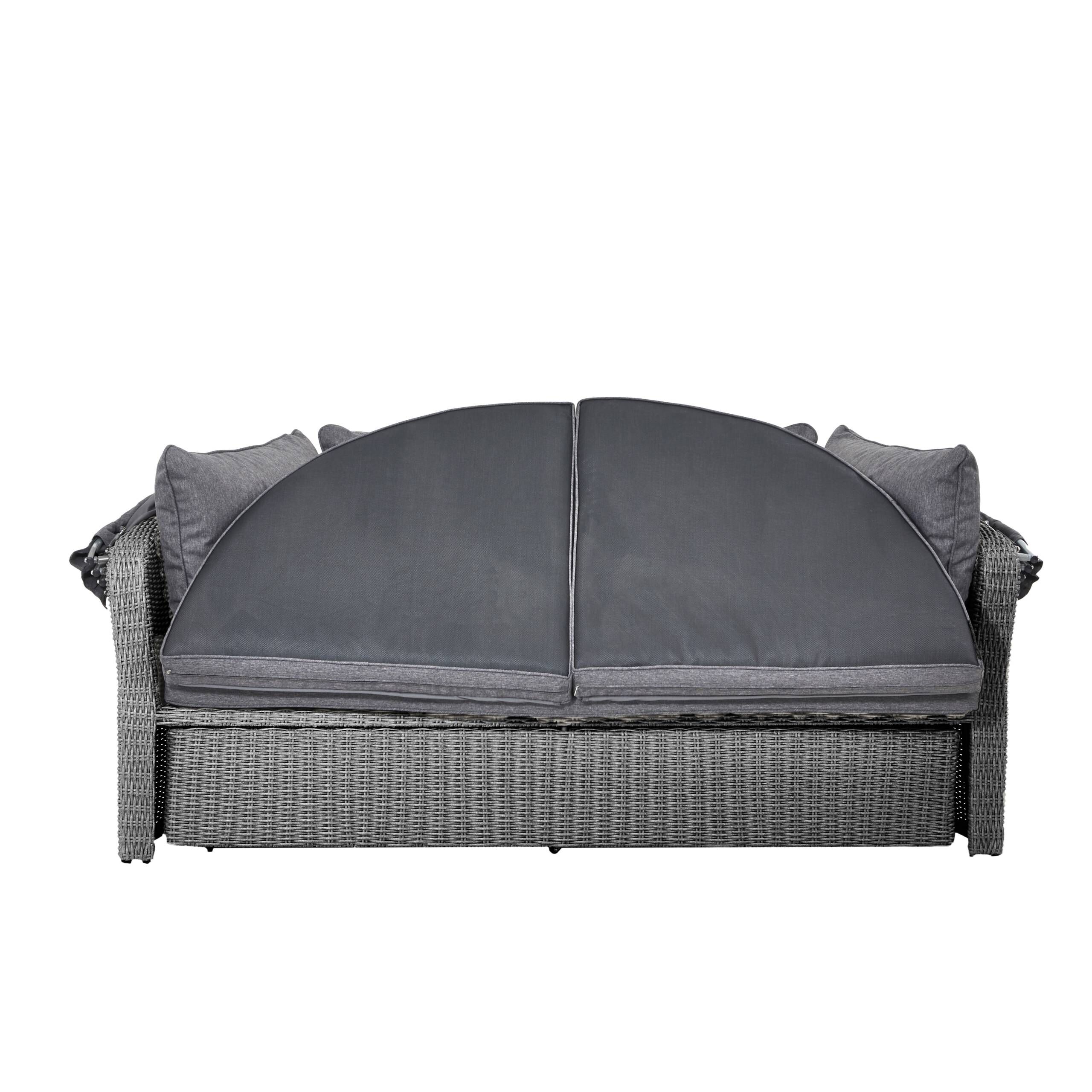 Bermuda Outdoor Day Bed – Slate Grey