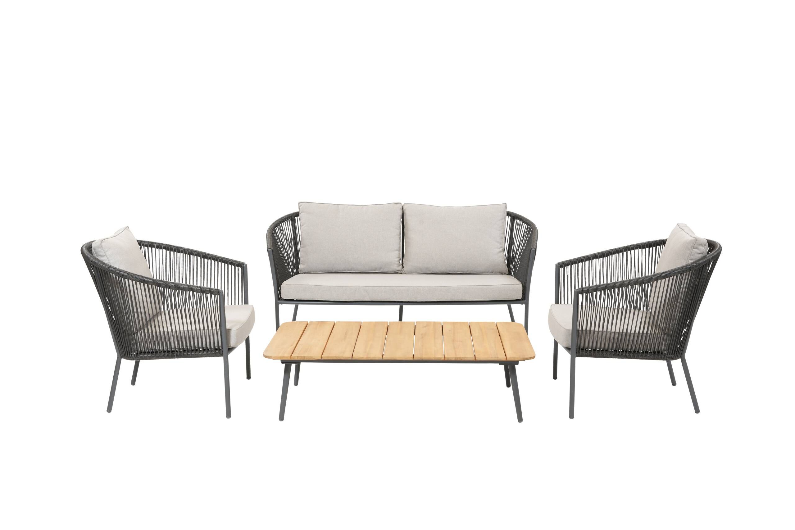 Reims Lounge Set Grey