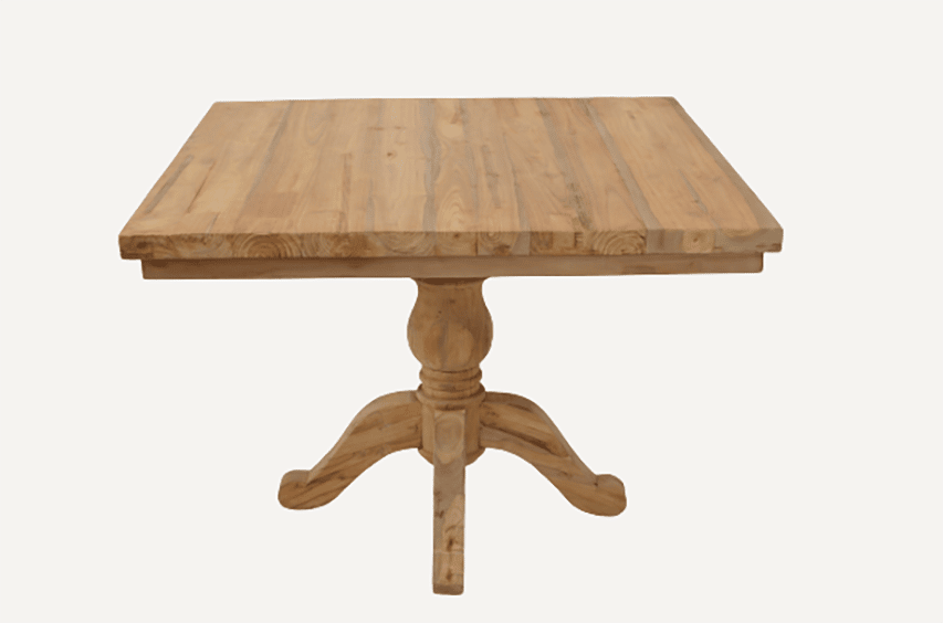 Reclaimed Teak Dining Table | 1m Square - 4 Seater