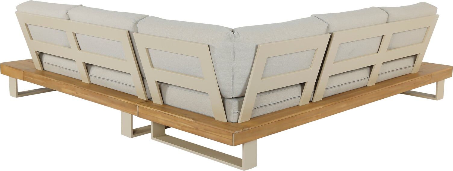 Osaka Latte Outdoor Corner Seating Set