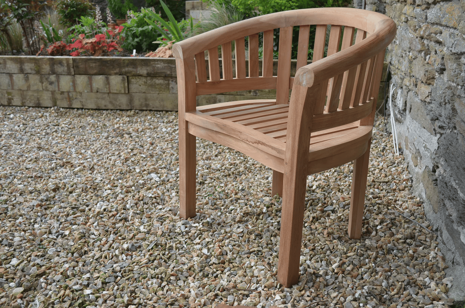 Bath - Teak Banana Chair