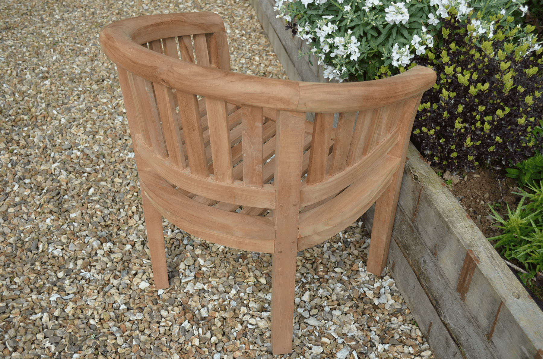 Bath - Teak Banana Chair