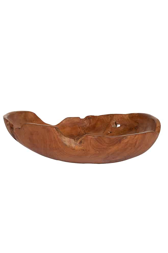 Reclaimed Root Plate - Natural - 30x30x15cm