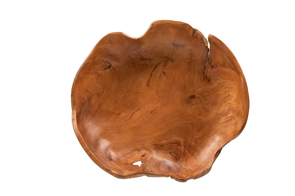 Reclaimed Root Plate - Natural - 30x30x15cm