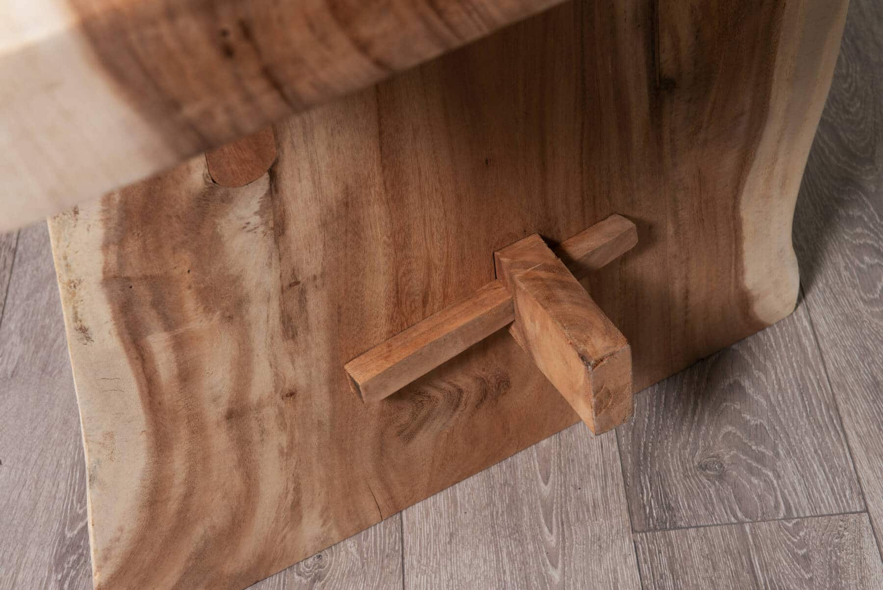 10 Seater Live Edge Dining Set | 2.5m Solid Wood Live Edge Dining Table with 2 x 2.5m Live Edge Benches