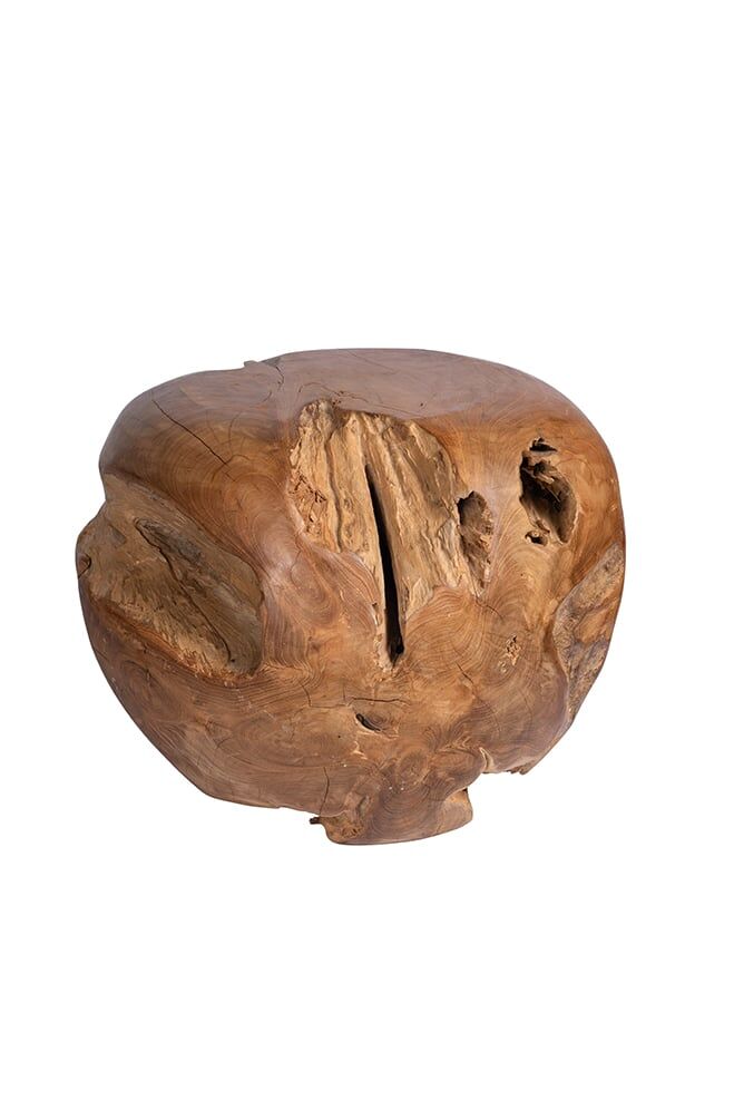 Reclaimed Teak Root Ball Stool