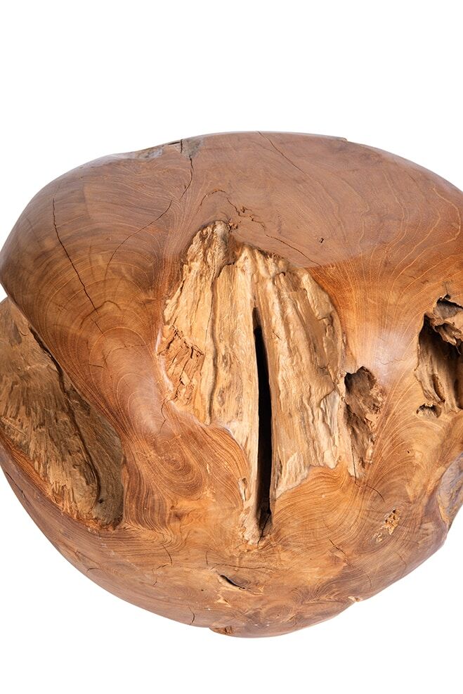 Reclaimed Teak Root Ball Stool