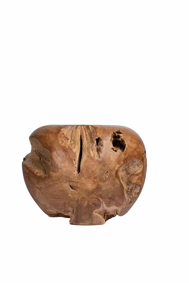 Reclaimed Teak Root Ball Stool