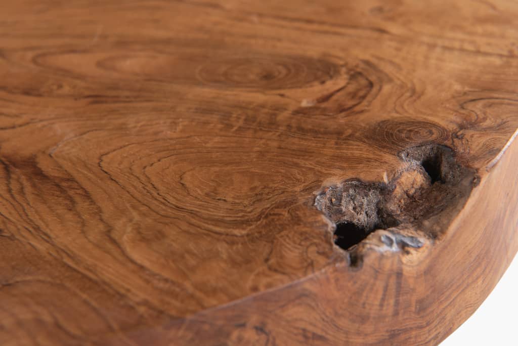 Reclaimed Wood Round Chopping Board - Large