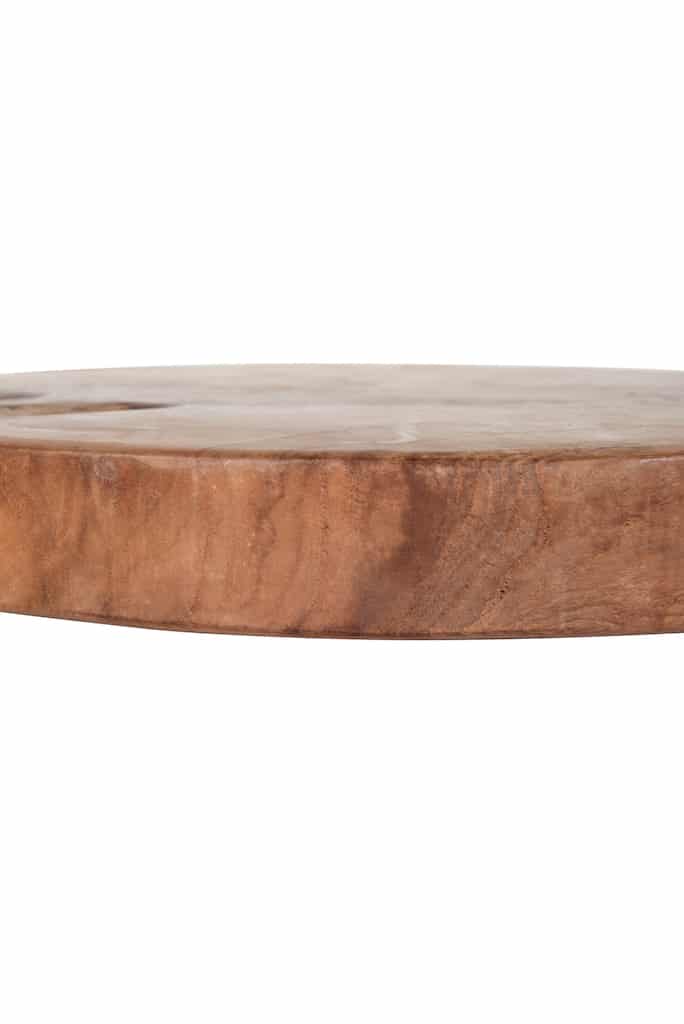 Reclaimed Wood Round Chopping Board - Large