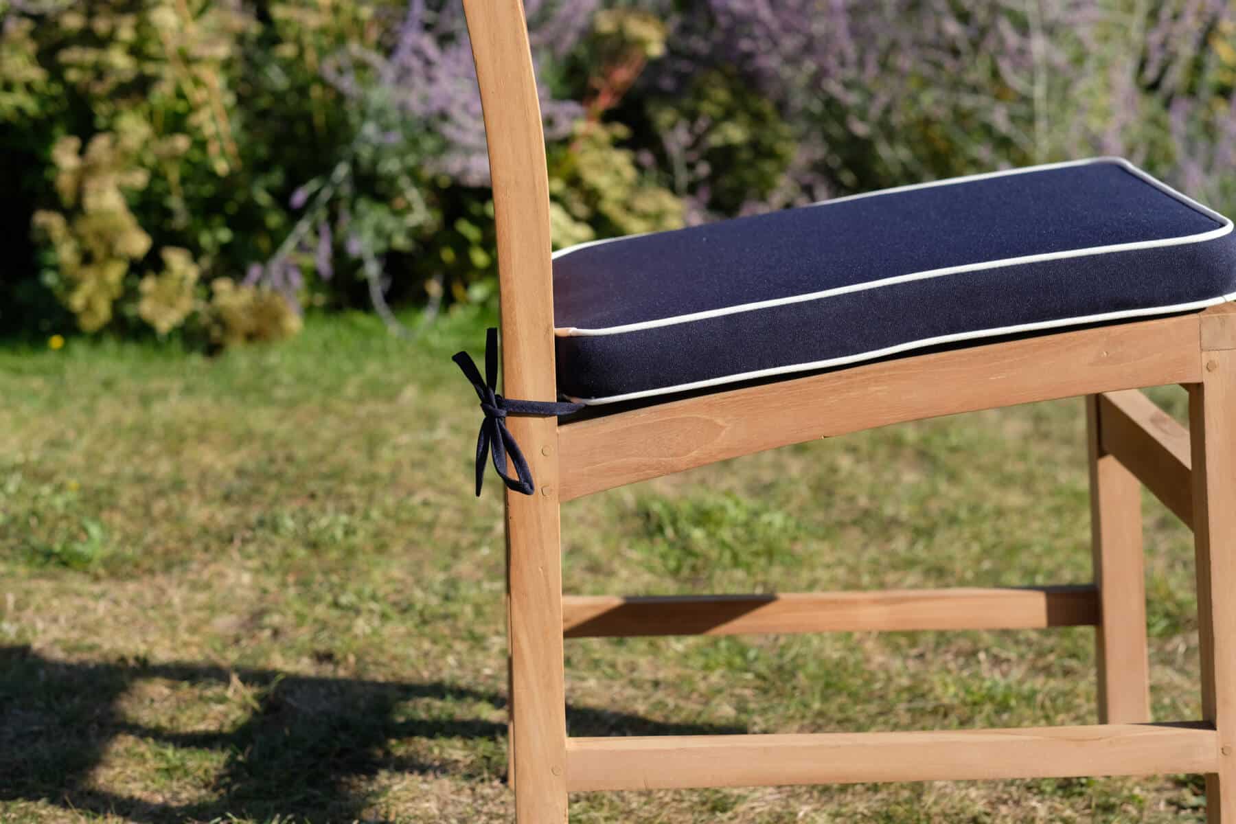Large Seat Pad Cushion for Garden Chairs - Pack of 2