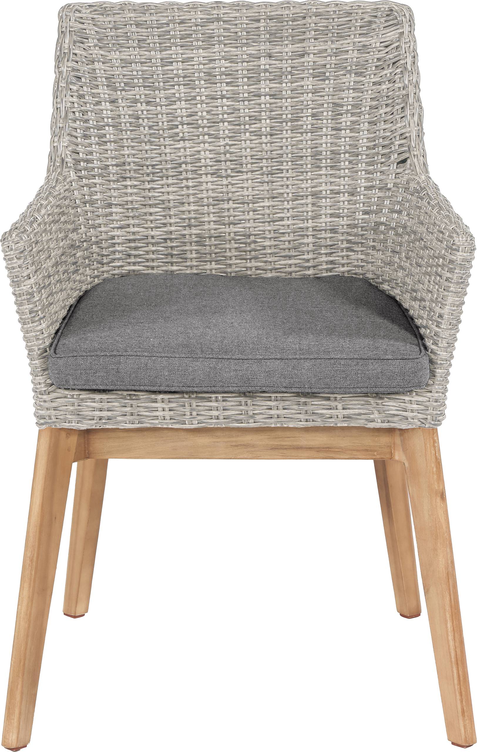 Larissa Dining Set Light Kubu Grey