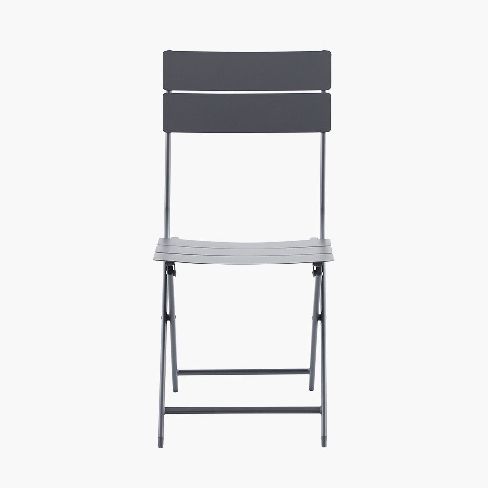Rennes Anthracite Outdoor Bistro Set